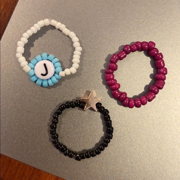 BEADED RINGS - Picture 4 of 4